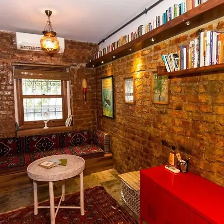 Stylish With A Book Collection In Sisli Διαμέρισμα *